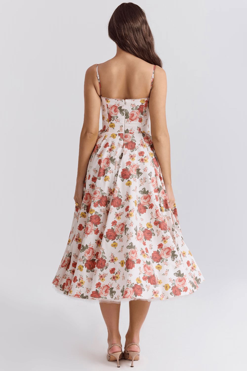 Retro Abendkleid mit Petticoat Retro Abendkleid mit Petticoat Rosa Chic