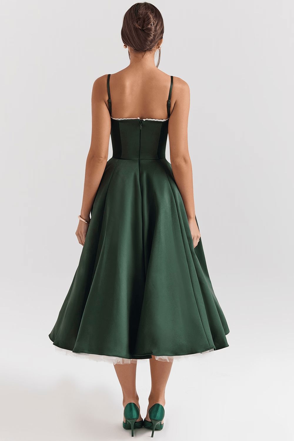 Retro Abendkleid mit Petticoat Retro Abendkleid mit Petticoat Rosa Chic