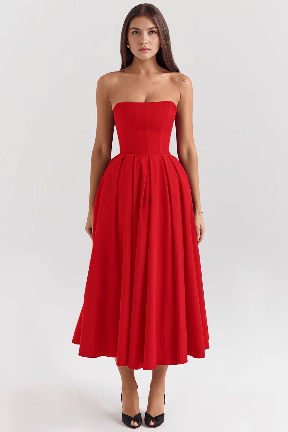 Bustierkleid Celeste Bustierkleid Celeste Rosa Chic Rot S 